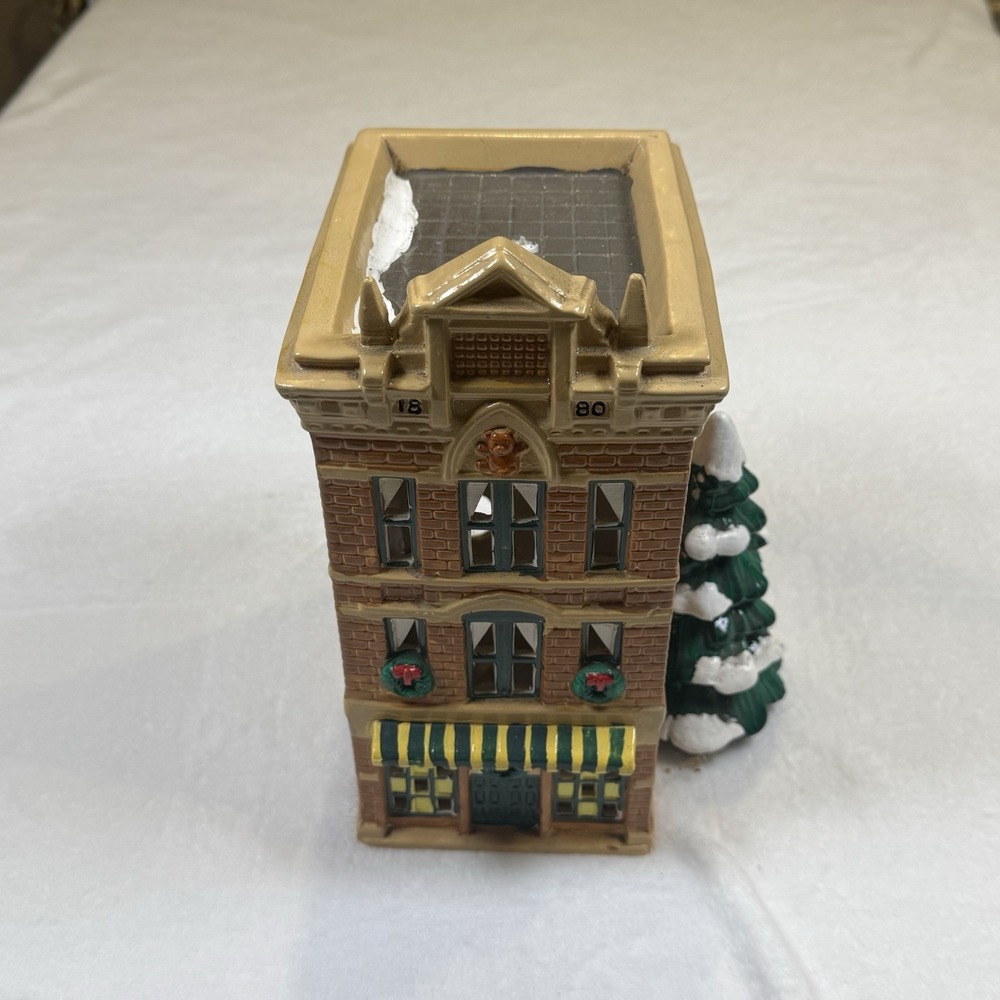 Department 56 Original Snow Village Toy Shop 1986 Christmas Building 50733